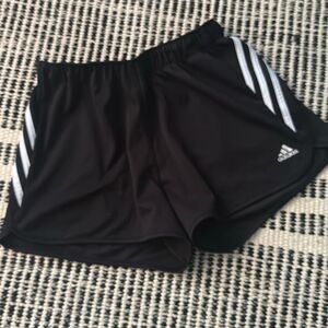 Adidas Size XS Black & White athletic shorts